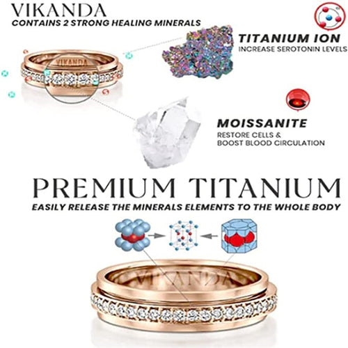 BowLift | Thermogenic moissanite rotating ring