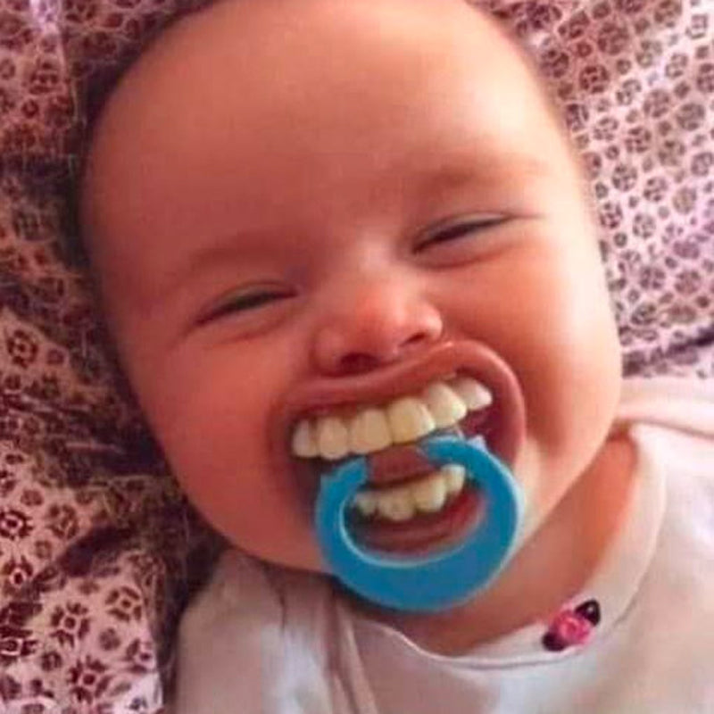 BowLift | Funny Teeth Baby Pacifier