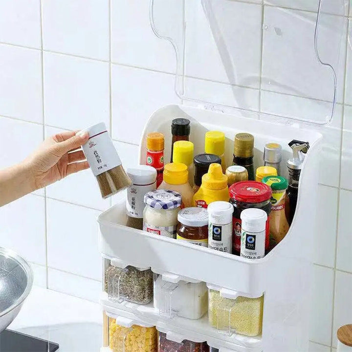 BowLift | MultiFunctional Double Rack Spice Organizer