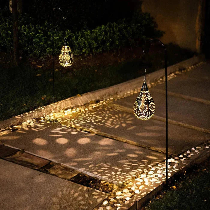 BowLift | Solar-powered & Weather-resistant Garden Lamp in Flower Design – For Stylish Outdoor Lighting