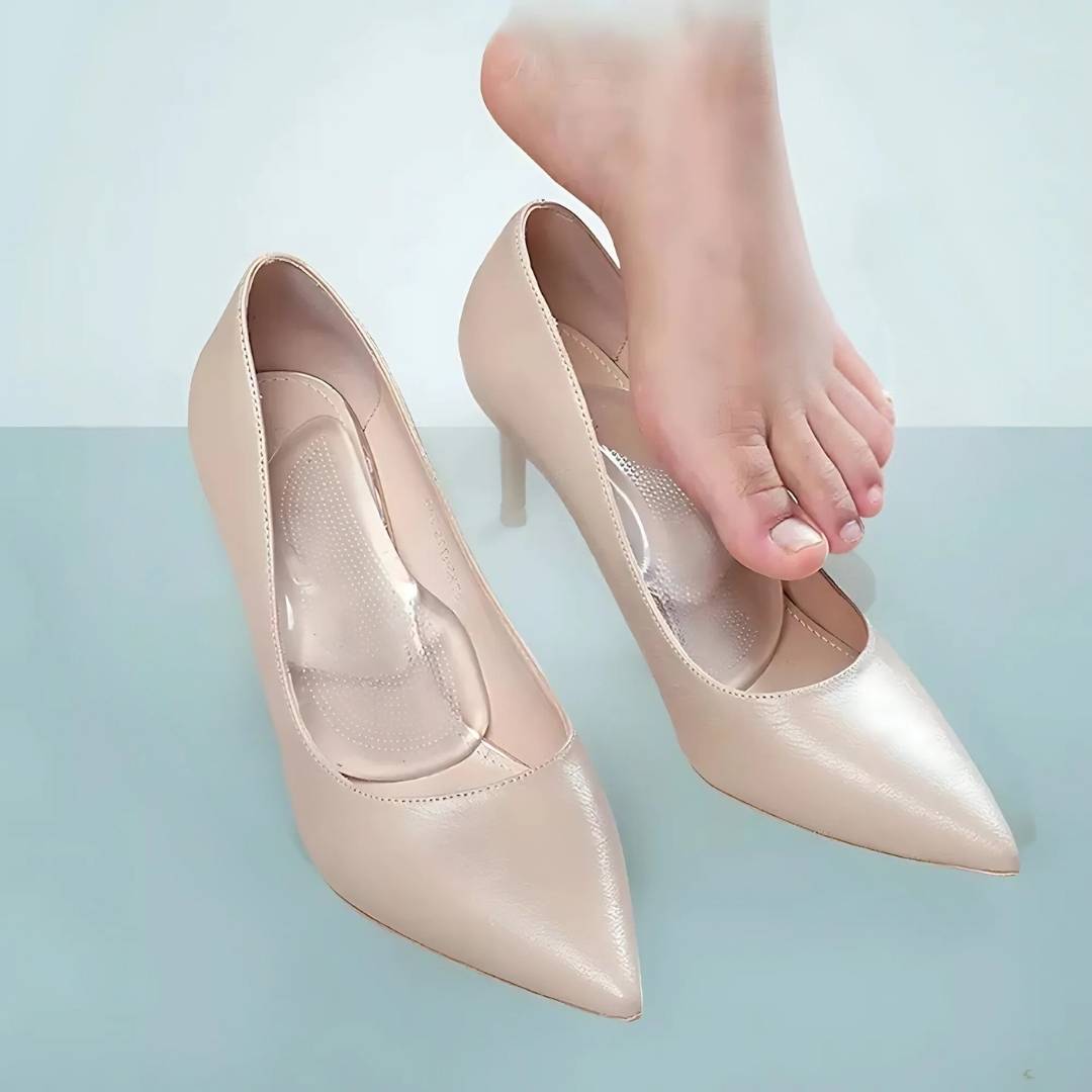 ComfortStep Gel Arch Support Insoles | Relieve Foot Pain - Reduce Fatigue - Improve Posture - Shock Absorbing Insoles Bowlift