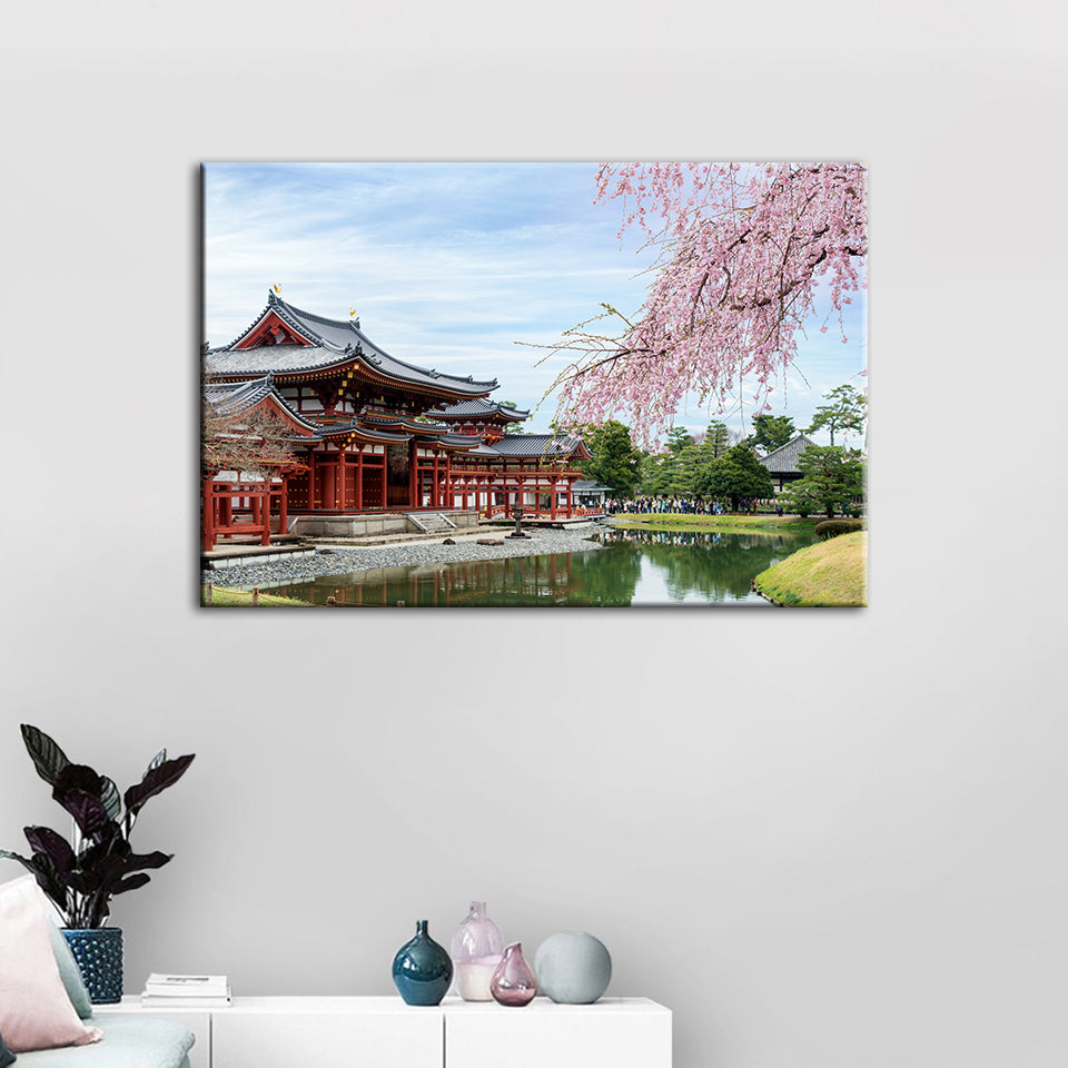 Temple Park - Canvas Wall Art Painting | Bowlift