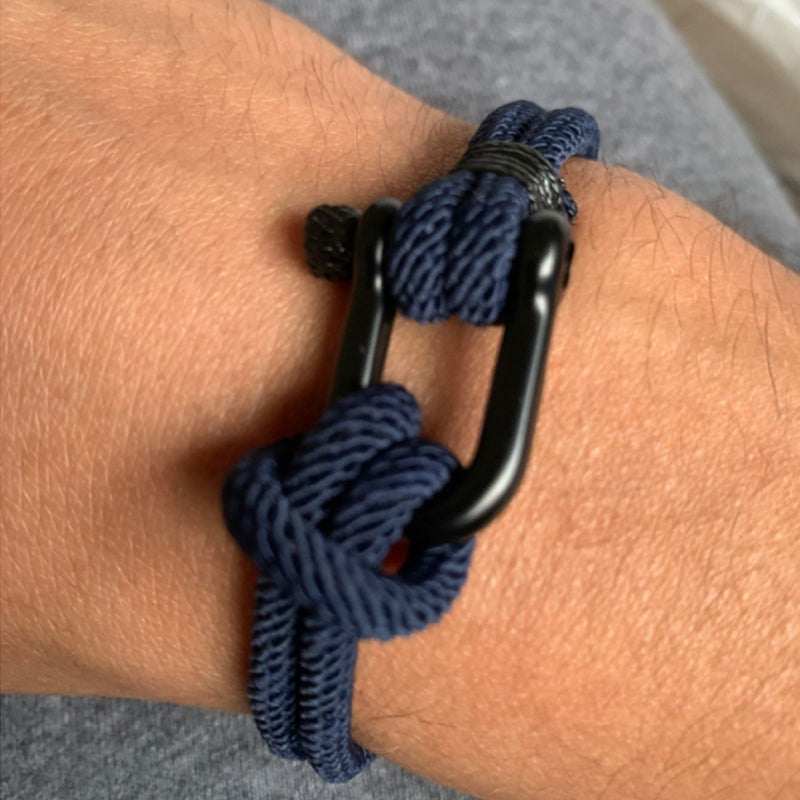 BowLift | U-shaped Buckle Nylon Braided Bracelet