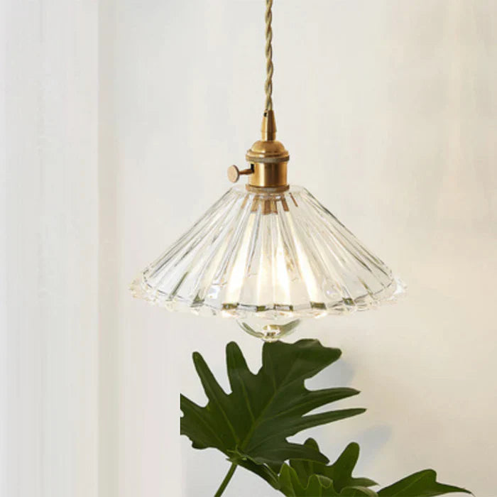 OpulentGlow Pendant – Elegant Glass Hanging Lamp Bowlift