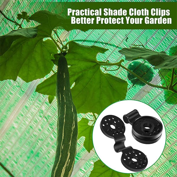 Shade Cloth Plastic Clips, Sunshade Netting Clips For Greenhouse Outdoor Garden | Bowlift