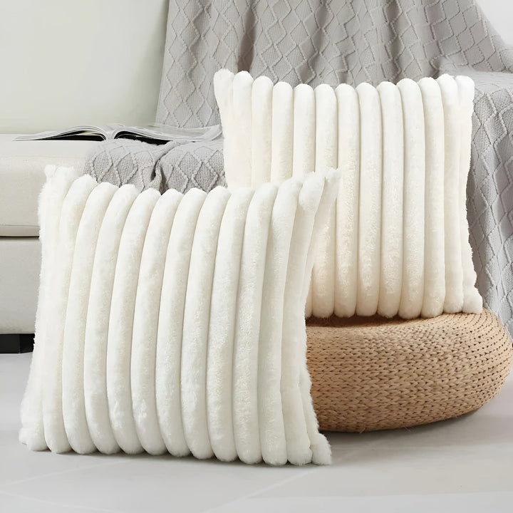 Soft decorative cushion cover – cozy and comfortaBowlifte | Ideal for sofa and bed | Bowlift