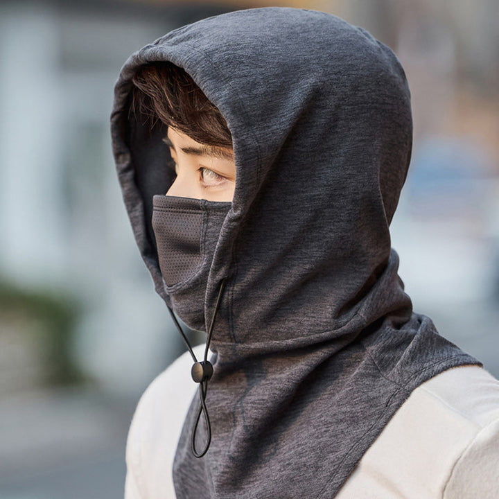 Hooded Face Mask with Neck Warmer for Cycling | Bowlift