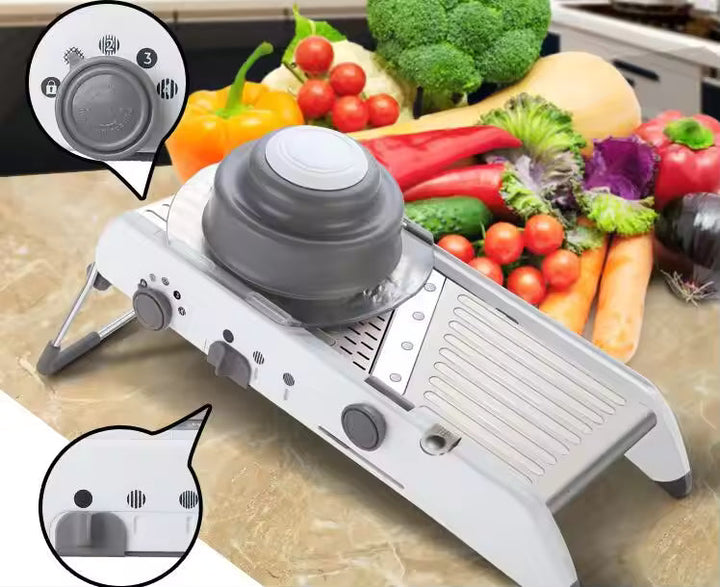 BowLift | Multi-Function Vegetable Dicer, Slicer, Grater & Salad Maker