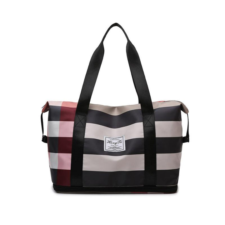 BowLift | Fashionable checked travel bag