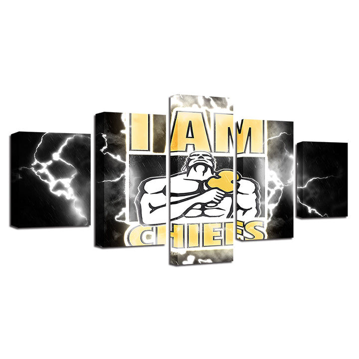 The Bold Chiefs 5 Piece - Canvas Wall Art Painting | Bowlift