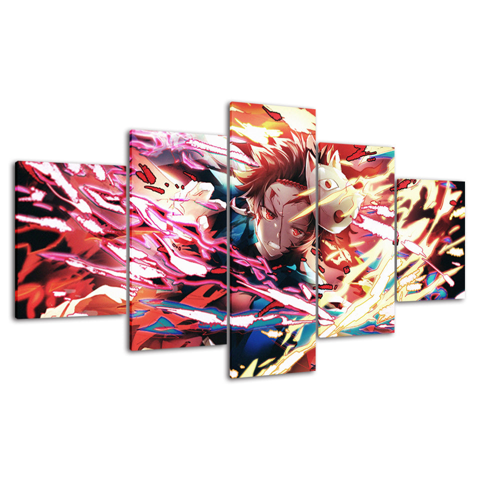 Demon Slayer Anime - Canvas Wall Art Painting | Bowlift