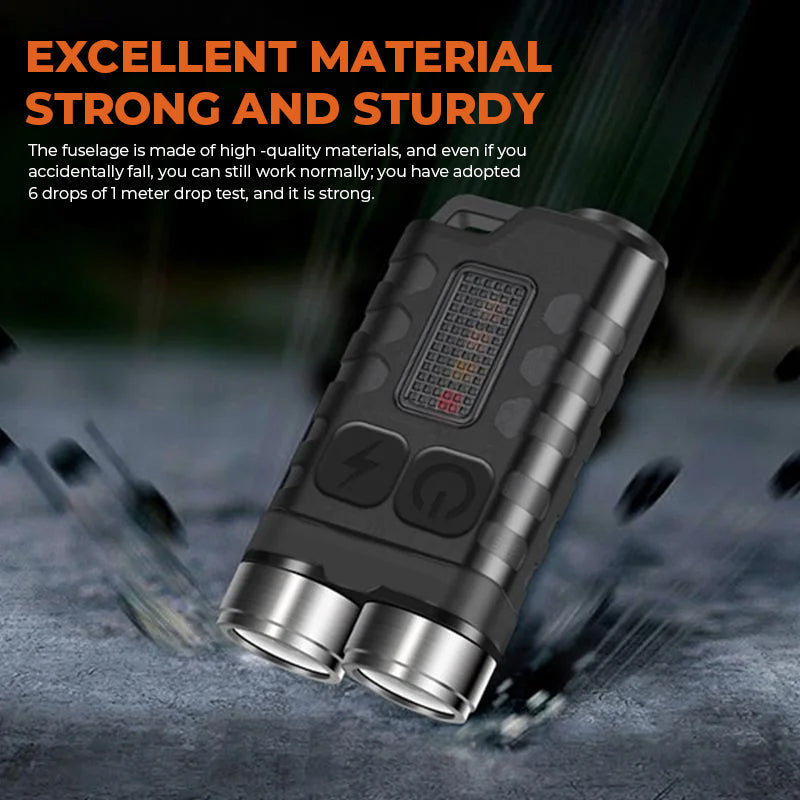 BowLift | Magnetic Mini Keychain Flashlight