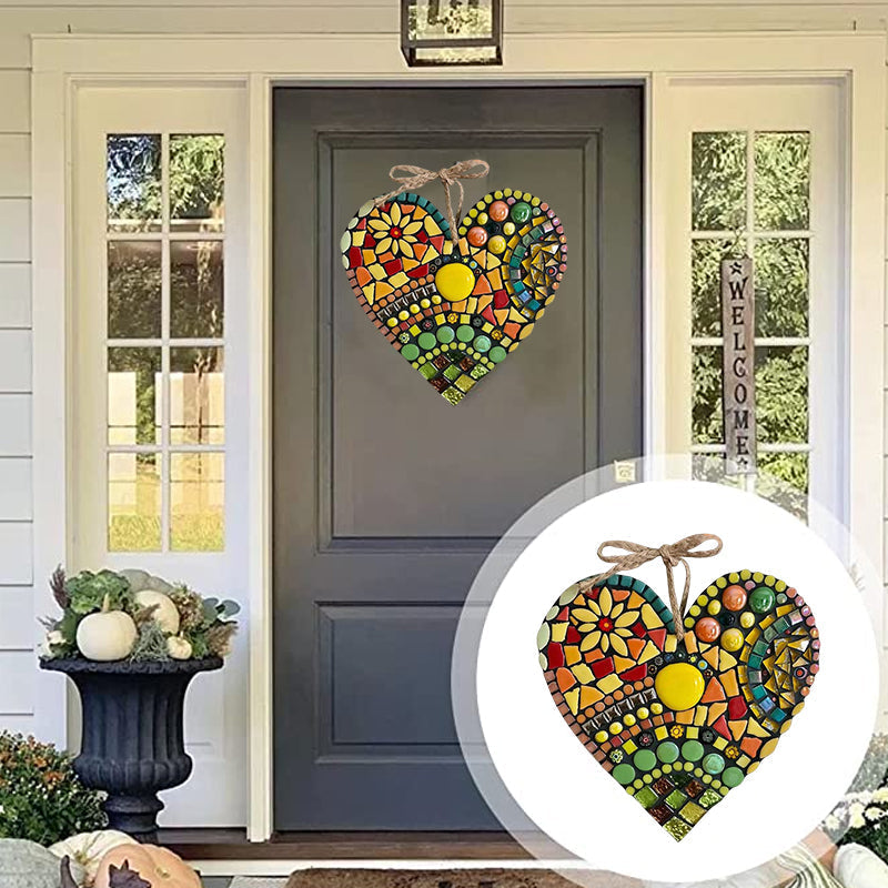 BowLift | Large Garden Mosaic Heart Decoration