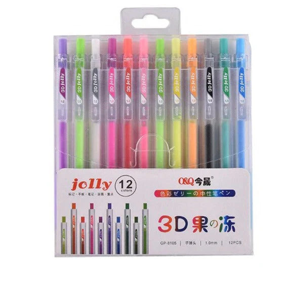 BowLift | Colorful Gel Pen Set for Creative 3D Artworks