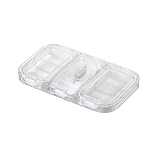 Rectangle Pill Case Organizer Container | Bowlift