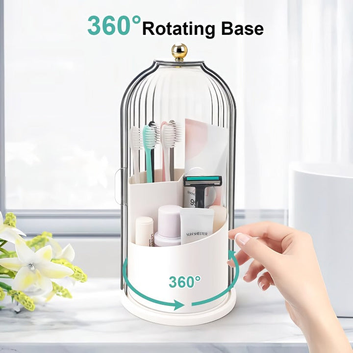 BowLift | Sliding cover toothbrush storage box