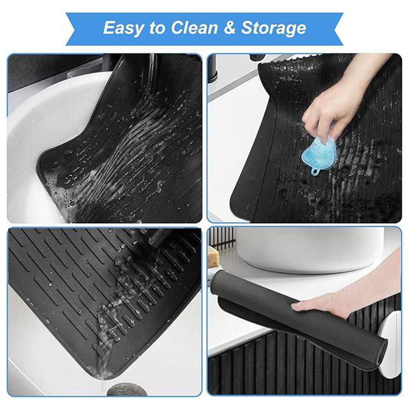 BowLift | Heat-Resistant Silicone Stove Cover Mat & Utensils