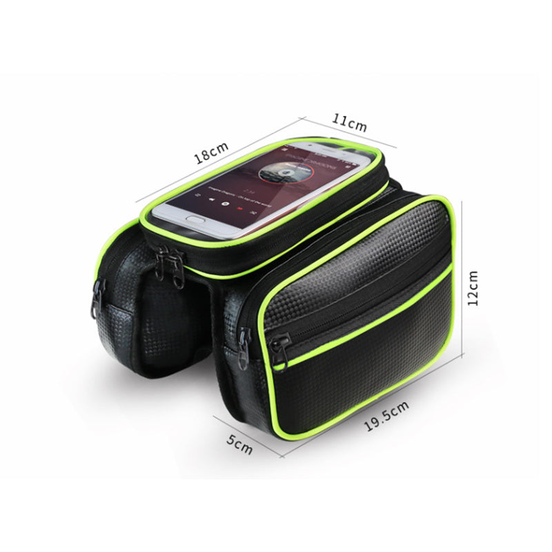 Mountain bike bag with waterproof touchscreen | Bowlift