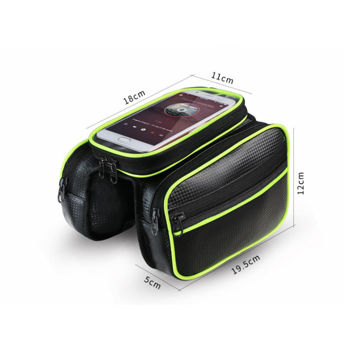 Mountain bike bag with waterproof touchscreen | Bowlift