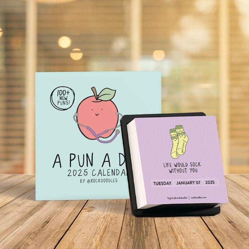 BowLift | 2025 A Pun a Day Desk Calendar
