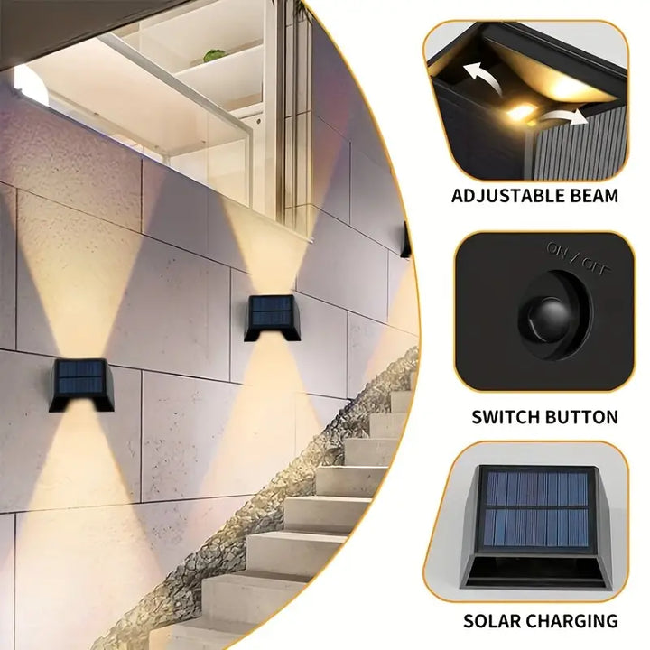 BowLift | Wireless LED Solar Wall Lamps Pro - Create the perfect atmosphere in your garden!