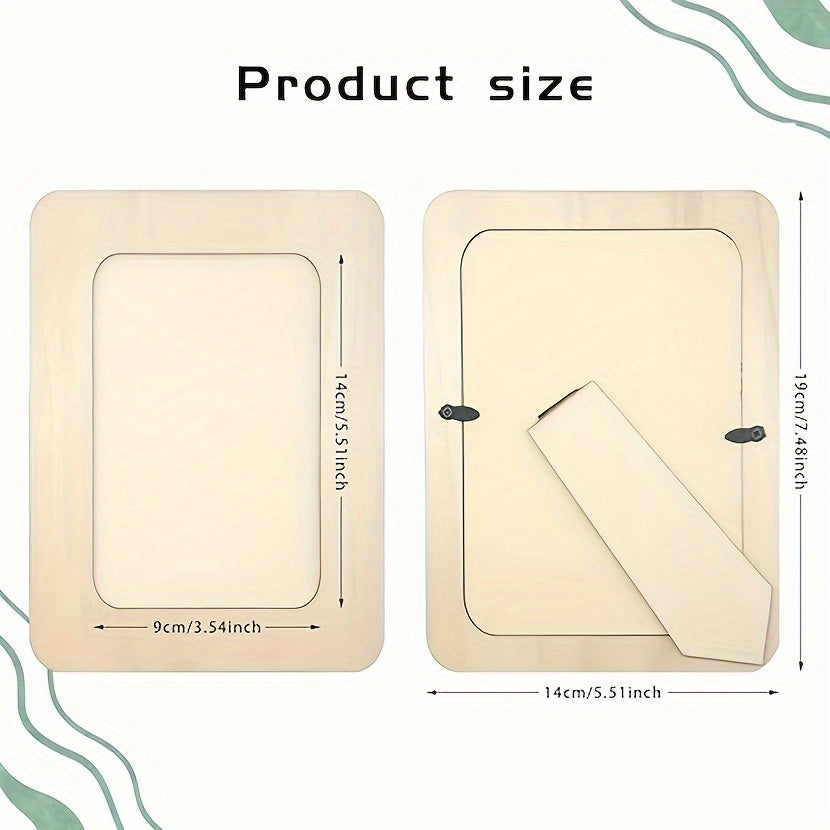 CreativeFrame – Set of 10 DIY Photo Frames Wood Bowlift