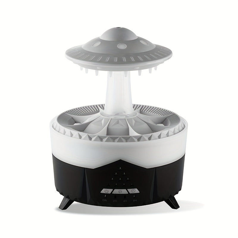 BowLift | Relaxing Raindrop Aromatherapy Essential Oil Diffuser - LED Light & Humidifier