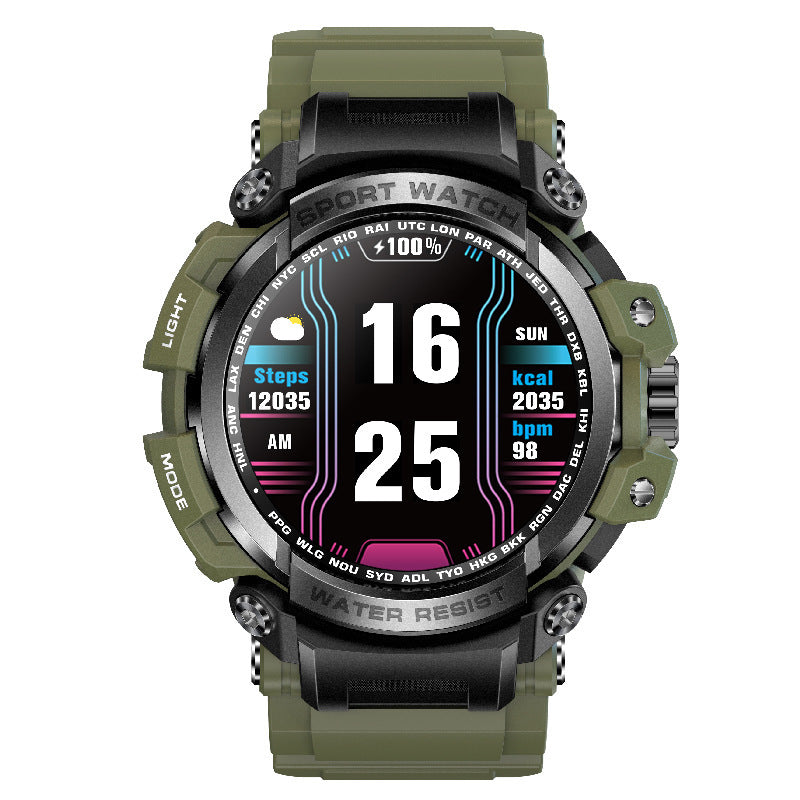 BowLift | Oraliu Indestructible Outdoor Sports Smartwatch With Heart Rate, Blood Oxygen, Call Reminder