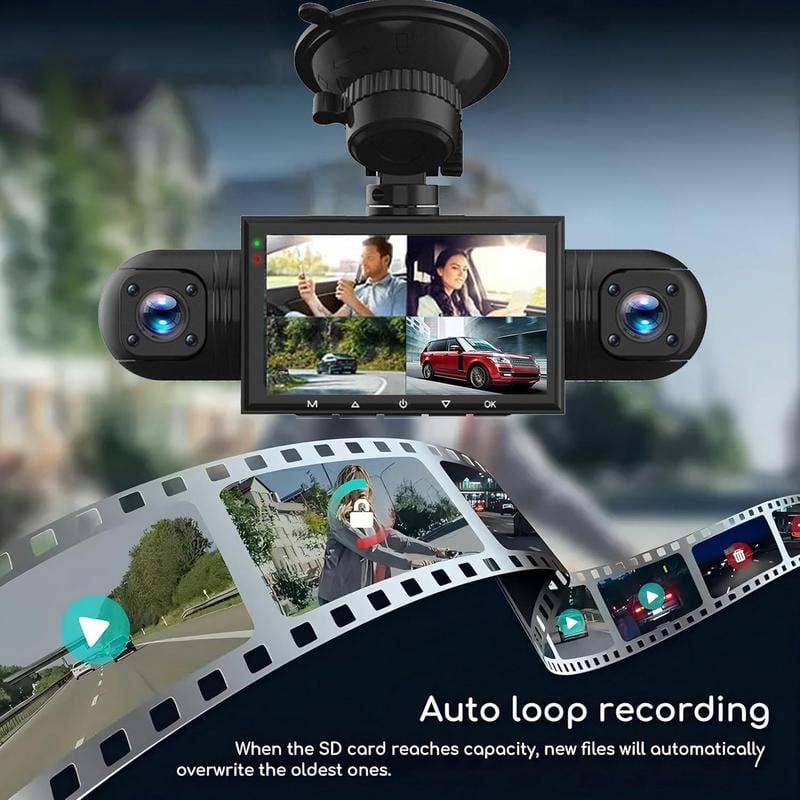 BowLift | 4 Channel FHD Dash Cam