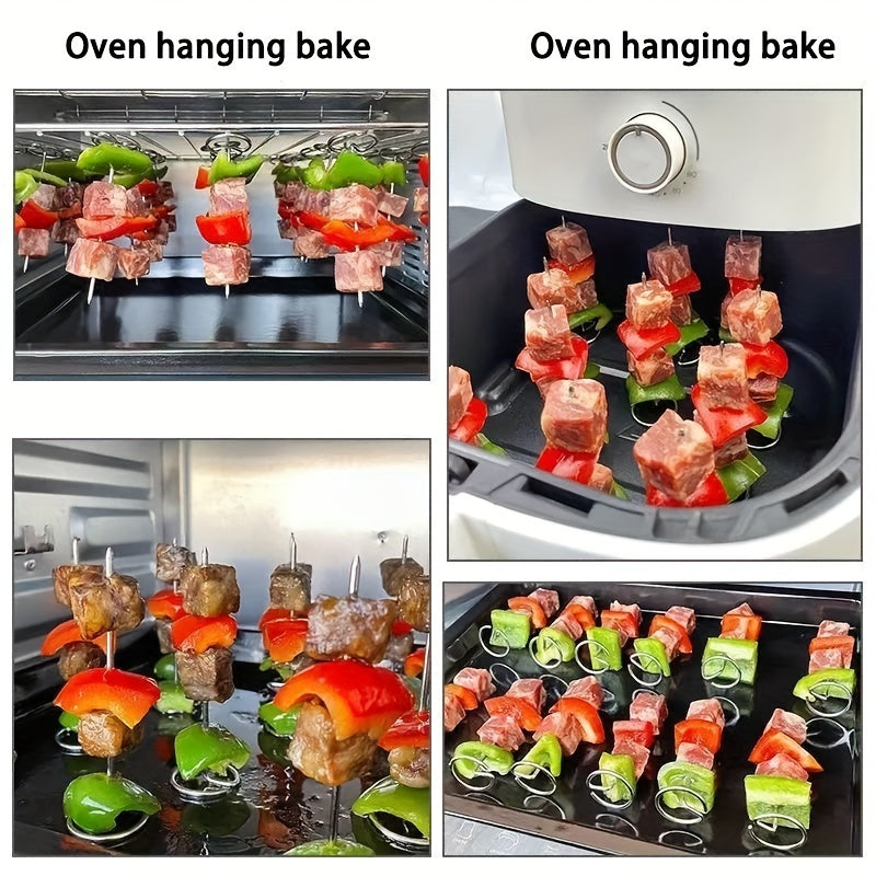 BowLift | GrillMeisterX Turbo Skewers — Perfect, juicy skewers without twisting stress for your ultimate barbecue party (10 pieces)