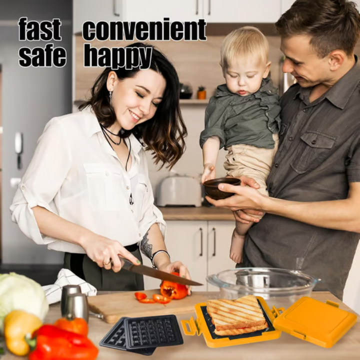 CrunchChef — Give any microwave the crispy grilling feel for irresistible snacks in minutes! | Bowlift