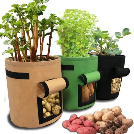 Breathable Magic Plant Bag — Awaken vibrant roots and harvest freedom with every grip! | Bowlift