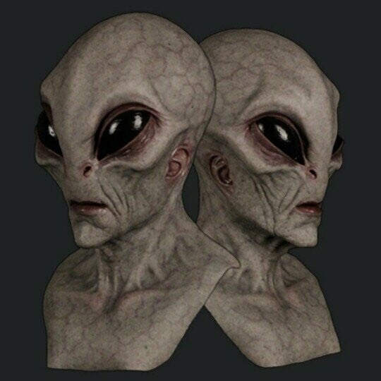 Alien-Mask | Realistic Halloween Costume Accessories | Bowlift