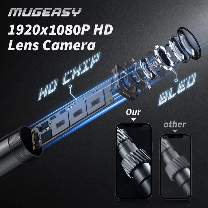 BowLift | HD Inspection Endoscope Camera – Waterproof with Adjustable LED Light