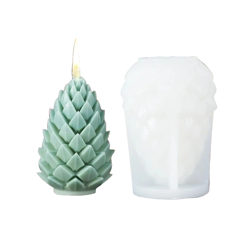 BowLift | Elegant 3D Candle Silicone Mold with Decorative Pattern