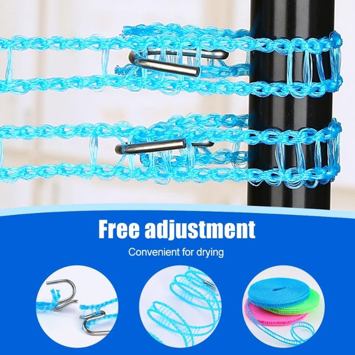 Windproof Anti-Slip Drying Line Bowlift