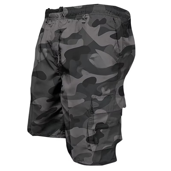 BowLift | Men’s Loose Fit Cargo Shorts with Multi Pockets - Casual Summer Outdoor Work Shorts in Plus Sizes