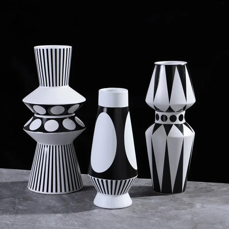 Modern geometric vase Bowlift