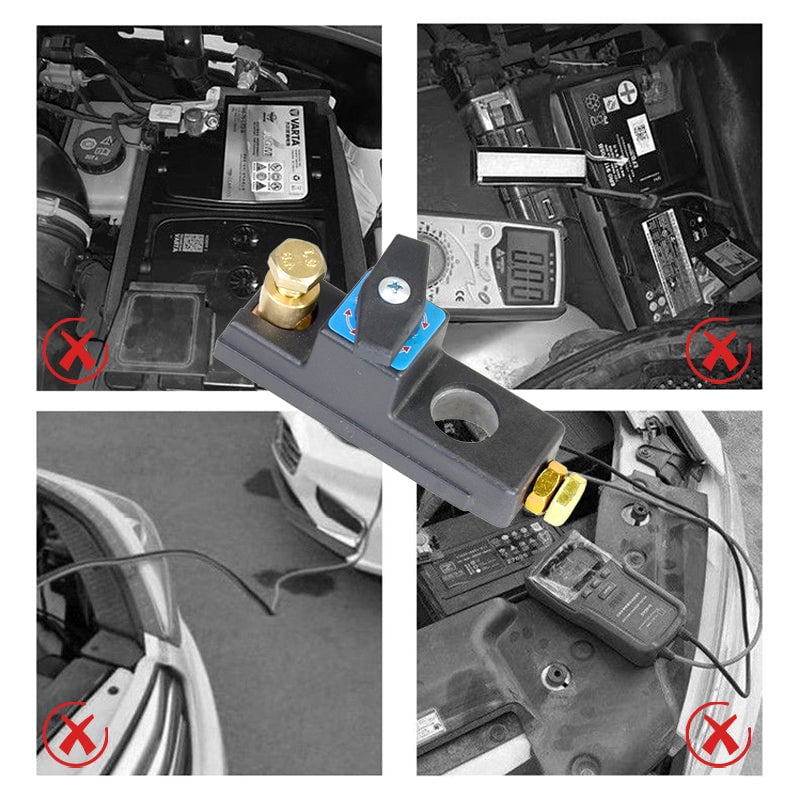 Car battery switch with disconnect function | Bowlift