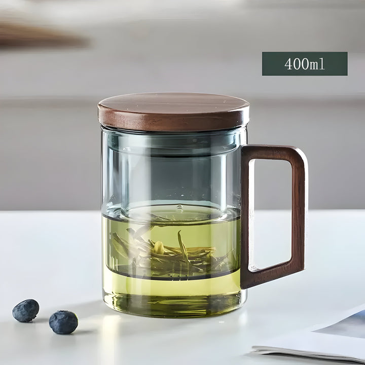 ArtisanBrew Cup – Heat-resistant glass tea cup | Bowlift