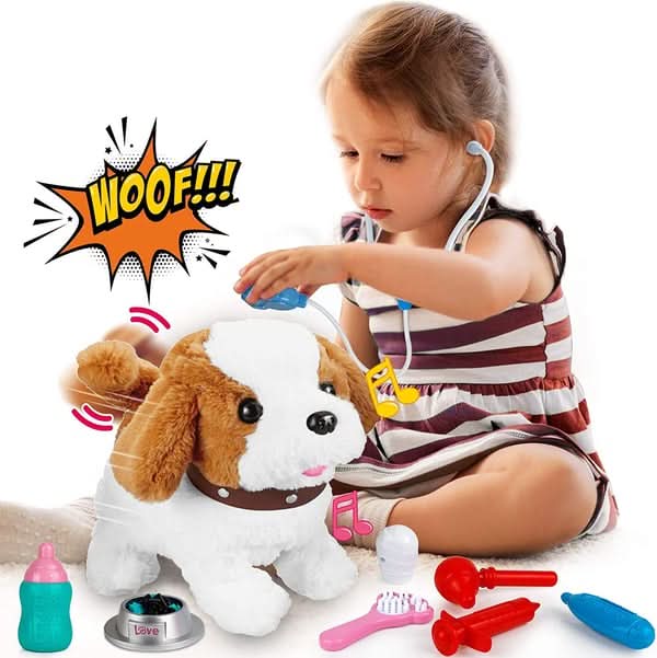 BowLift | Interactive plush dog for lifelike playtime fun
