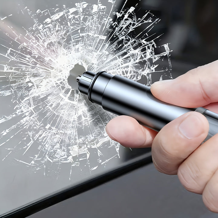 Car Emergency Rescue Hammer with Seatbelt Cutter | Bowlift
