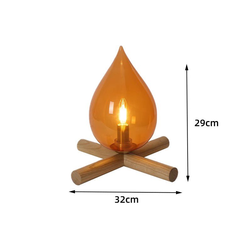 BowLift | FyreGlow - Ambient lamp - Realistic flame - Warm LED light