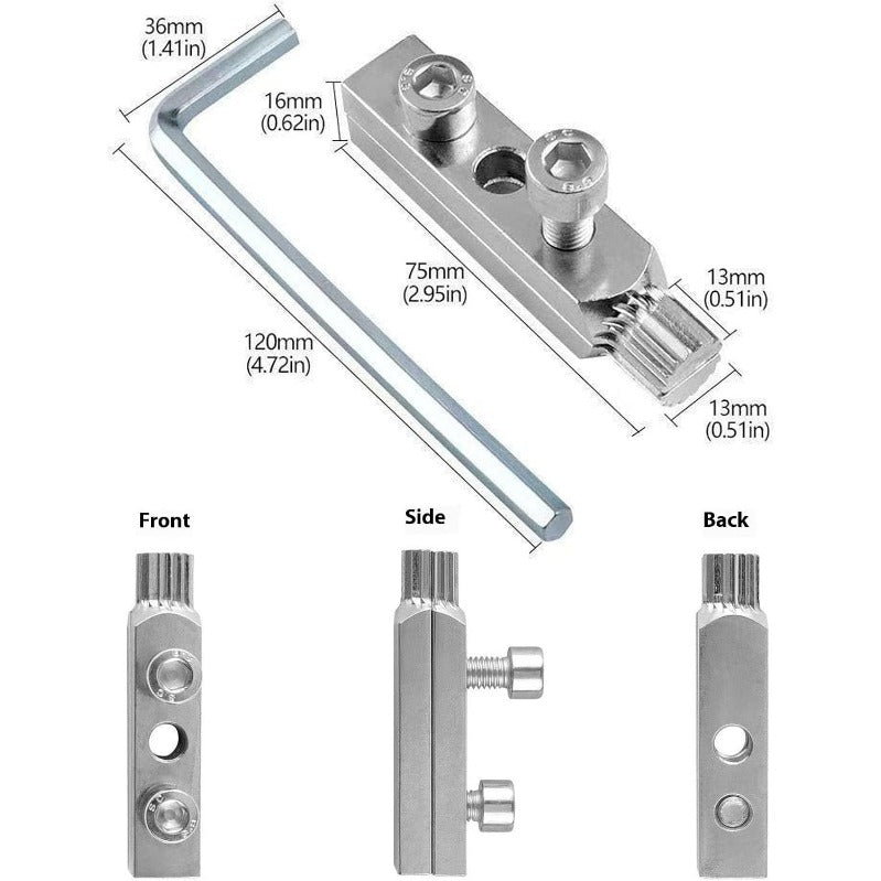 BowLift | Adjustable Heavy-Duty Broken Bolt & Pipe Extractor Tool