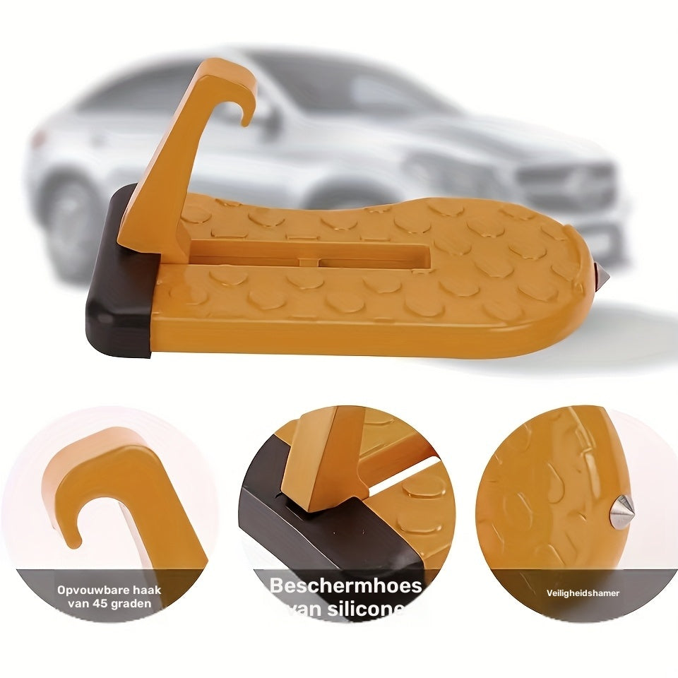 Car door step for roof access | Bowlift