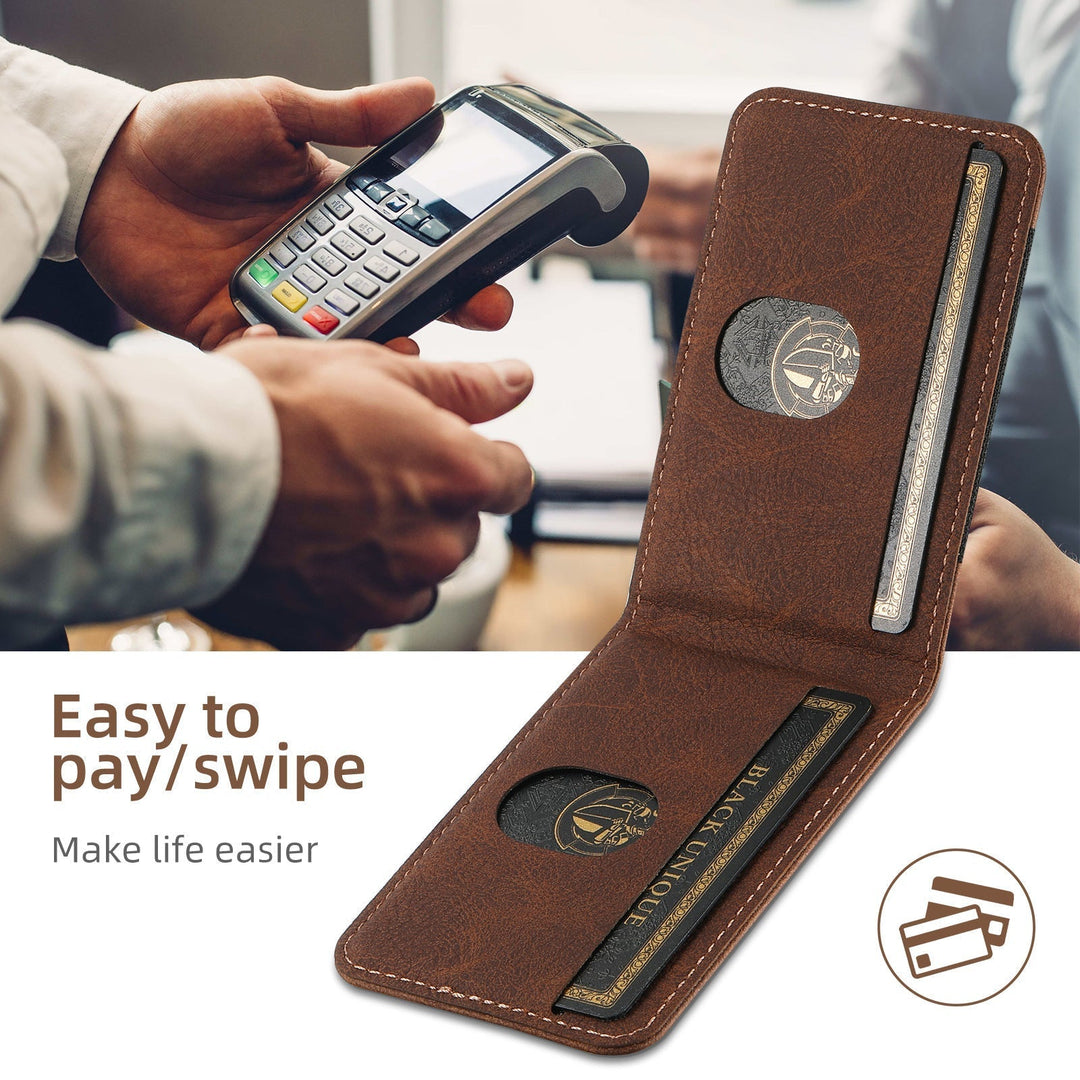 LuxLeather Case - Elegant Leather Phone Case with MagSafe Bowlift
