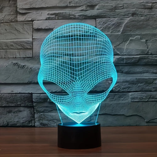 BowLift | AstroLight – 3D-alien lamp with LED color lighting and touch control