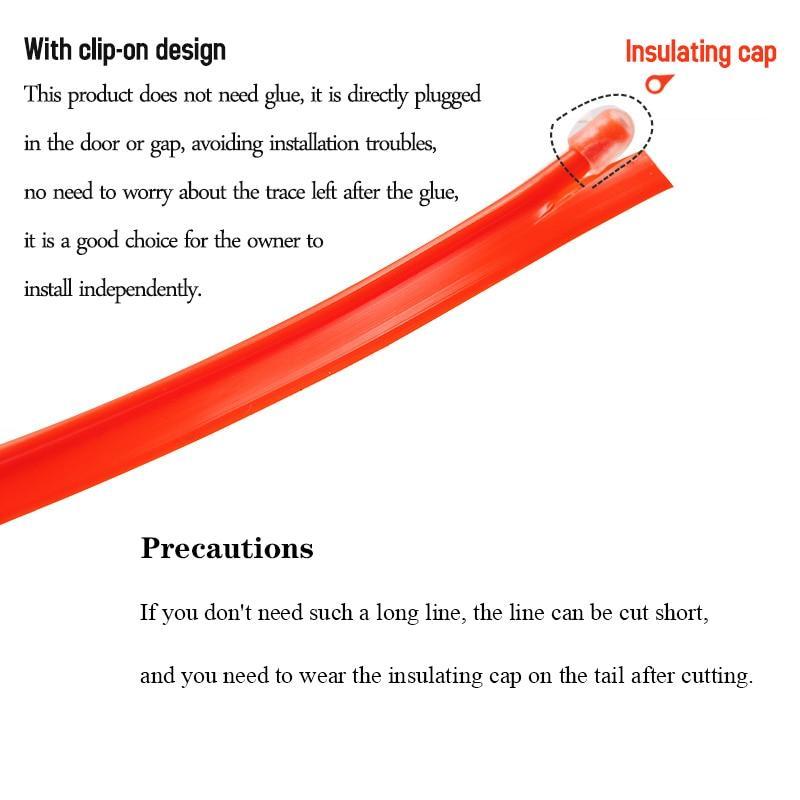 BowLift | 5m car interior accessories atmosphere lamp EL cold light line with USB DIY Decorative Dash board Console Door LED Ambient Light