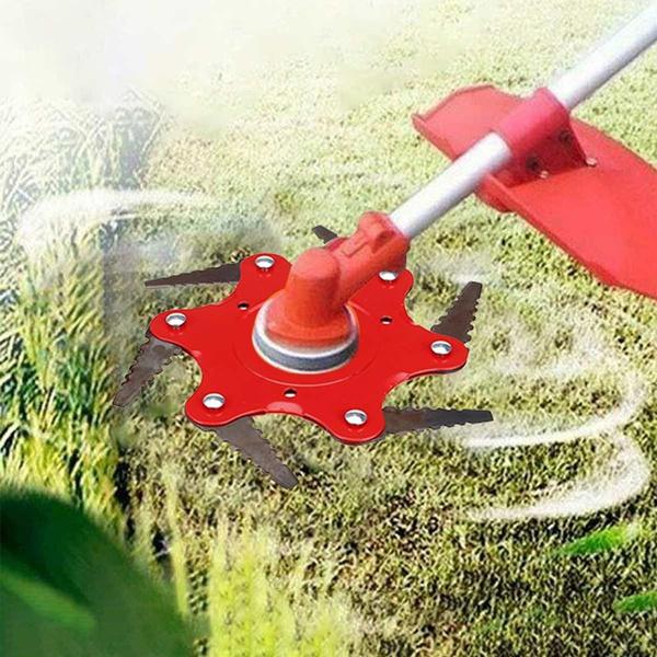 BowLift | 6 Blades Lawn Mower Blade Metal Brush Cutter Blades Trimmer Blade