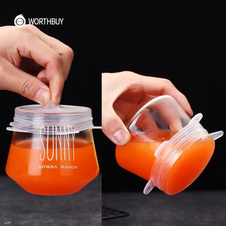 BowLift | 6 Pieces/Set Food Silicone Cover